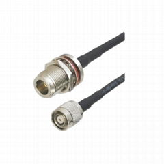 RG58 RP-TNC male N female feeder extension gsm gps antenna cable connector