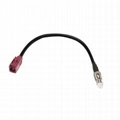 RG58 FME female FAKRA female feeder extension lte gsm antenna cable connector