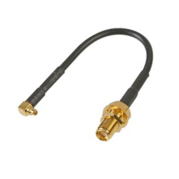 LMR100 cable SMA female MMCX angle cable adapter GSM gps antenna cable connector
