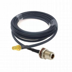 LMR195 RP-SMA female N female extension cord 2.4GHz wifi antenna cable feeder