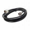 LMR195 BNC male N male extension cord gsm gps antenna cable feeder 1