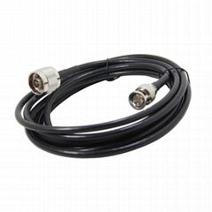 LMR195 BNC male N male extension cord gsm gps antenna cable feeder