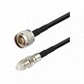 LMR200 FME female N male extension cord gps glonass  gsm antenna cable feeder 1