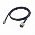 LMR240 BNC male N male extension cord gps gsm wifi antenna cable feeder 1