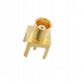 MCX female RF connector 8.5mm PCB mount