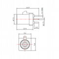 PCB安装FAKRA公直PCB焊接插头C型FAKRA gps glonass天线接头 2