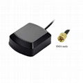 magnetic mount outdoor use high gain GPS glonass dual active car antenna