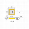 3M胶安装高增益GPS Glonass PCB天线IPEX接头有源Glonass GPS内置天线 2