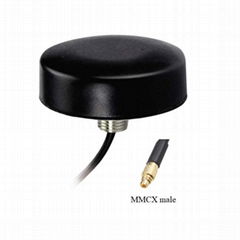 screw mount outdoor use high gain mmcx small GPS glonass dual active car antenna