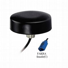 screw mount outdoor use high gain fakra small dual active glonass gps antenna