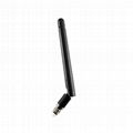 foldable 110mm length Swivel rubber GSM 3G multi band FME stubby antenna 1