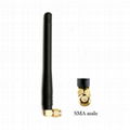 110mm length rubber GSM 3G antenna multi