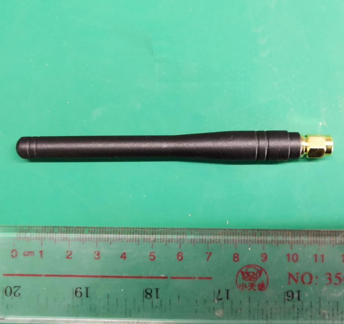 115mm length rubber GSM 3G antenna multi band SMA male straight stubby antenna 3