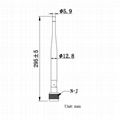 295mm長N公直7dBi高增益折疊gsm 3g天線全向gprs 3g橡皮N天線