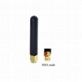 small size SMA male straight 4G LTE rubber antenna 50mm length omni directional 1