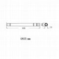 115mm長LTE 4G天線SMA公直全向gsm 3g 4g lte橡皮天線 2