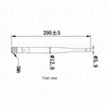 295mm长7dBi高增益折叠SMA公直全向gsm 3g 4g lte橡皮天线 2