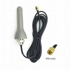 small size waterproof outdoor use screw mount GSM 3G 4g lte car antenna