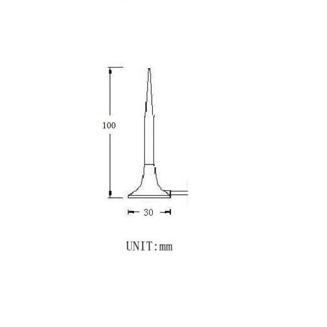 磁铁安装RP-SMA公直小尺寸蓝牙2.4GHz WIFI车载小吸盘天线 2