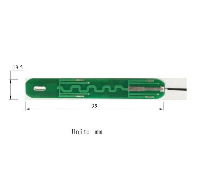 ipex adhesive mount high gain wifi dual band PCB internal 2.4GHz/5.0GHz antenna 2