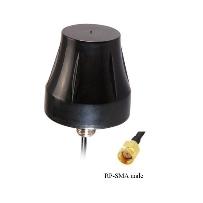 small size screw mount waterproof 2.4GHz 5.0-5.8GHz wifi dual band car antenna