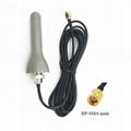 screw mount small size waterproof outdoor use 2.4GHz wifi rubber antenna 1