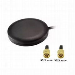 waterproof magnetic or adhesive mount high gain GPS glonass 3G GSM combo antenna