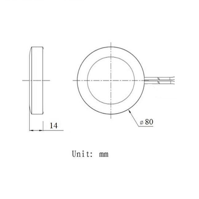 waterproof magnetic or adhesive mount high gain GPS glonass 3G GSM combo antenna 2