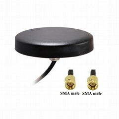 waterproof outdoor use screw mount high gain GPS glonass GSM 3g combo antenna