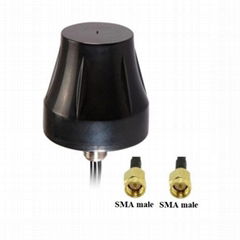 small size waterproof outdoor use screw mount GPS glonass 4G LTE Combo antenna