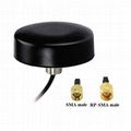 small size waterproof outdoor use screw mount 4G LTE 2.4GHz wifi Combo antenna