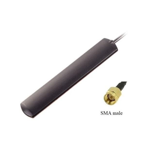 omni directional indoor use adhesive mount 434MHz patch antenna