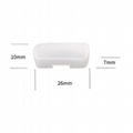 PE材質白色DVI接口保護帽DVI接口保護罩DVI接口防塵帽 2