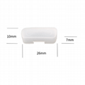 PE材质白色DVI接口保护帽DVI接口保护罩DVI接口防尘帽 2