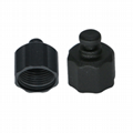 PVC材質內螺紋M8接口保護帽M8接口保護罩M8接口防塵帽