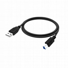 USB3.0 A to USB3.0 B printer cable high-speed square port data computer cable
