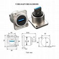 锌合金矩形d type面板螺丝安装usb3.0 a b usb c type c接头插座模块 5