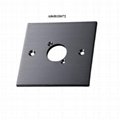 D type 86 type 86mm brushed metal panel black Aluminum alloy screw mount chassis 2