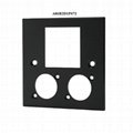 D type 86 type 86mm brushed metal panel black Aluminum alloy screw mount chassis 7