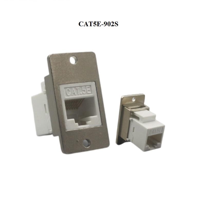 锌合金长方形面板螺丝安装RJ11 CAT3 RJ45 CAT5E CAT6 CAT6A CAT7接头插座模块 3
