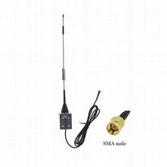 bracket mount outdoor high gain 600-6000MHz gsm 3g 4g lte 5g whip car antenna