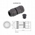 fddi waterproof circular screw panel chassis wall mount duplex lc sc connector