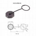 fddi waterproof circular screw panel chassis wall mount duplex lc sc connector