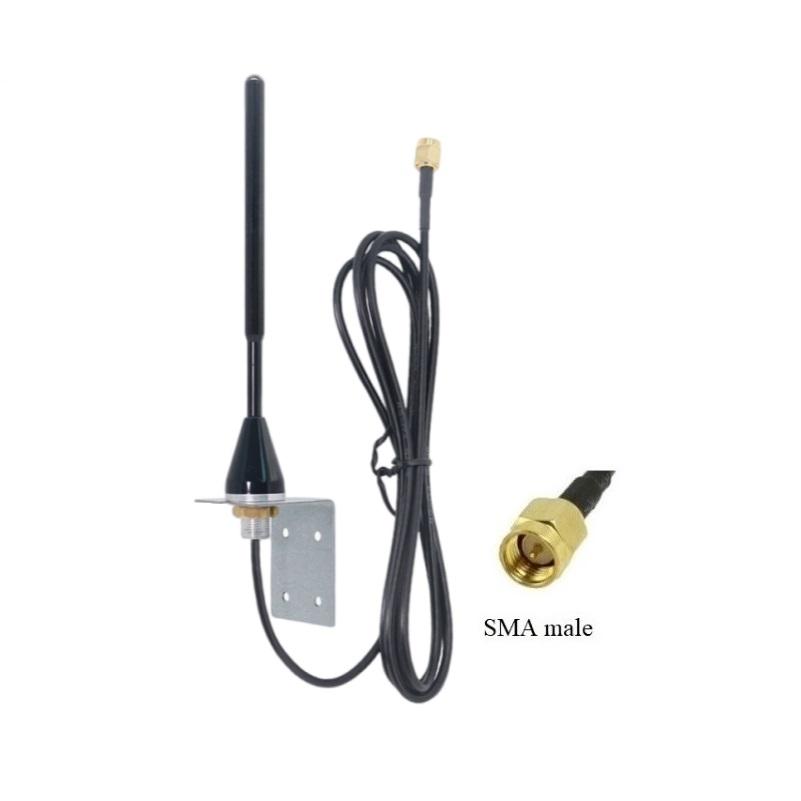 支架牆面安裝防水室外用25dbi高增益SMA公直全向車載2g gsm 3g lte 4g天線