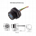 screw panel chassis waterproof usb3.0 a connector d type usb3.0 a cable adapter