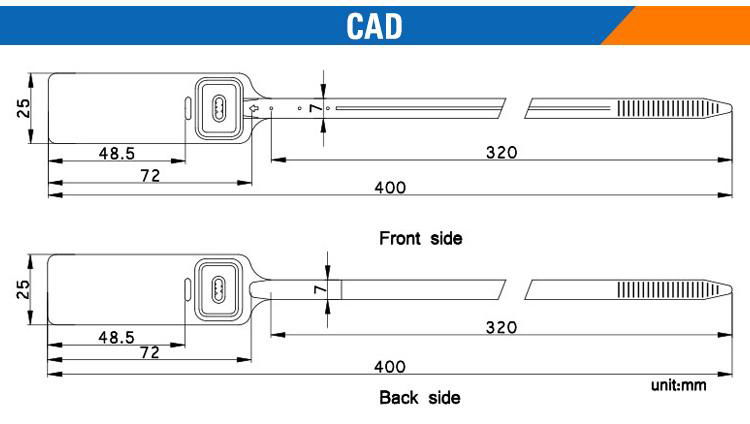 Security Plastic Seal 5