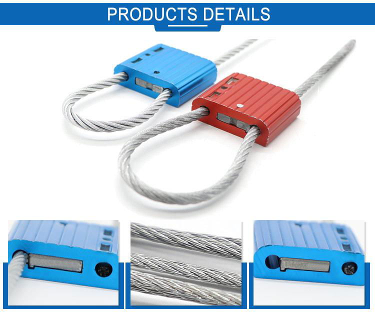 Security Aluminium Alloy Cable Seal 3