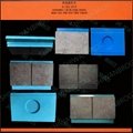 5SS.275.005 (HSZC F14)  5SS.275.008 Motor spindle pad friction pads, brake pads 3