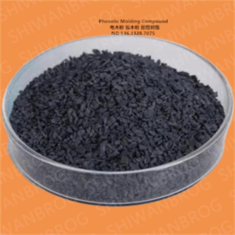 Electric powder PF-151J injection grade blackrosin-modified phenolic plastic 2