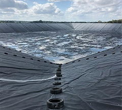 Slurry Lagoon Lining 1.0mm Thick HDPE